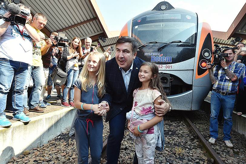 Бывший глава Одесской области Михаил Саакашвили