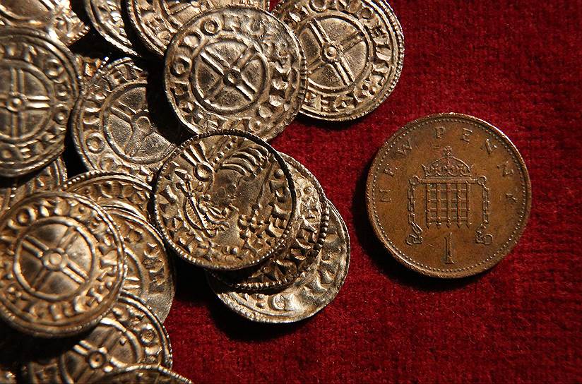 Англосаксонские серебряные пенни выглядели гораздо привлекательнее современной несеребряной монеты того же номинала