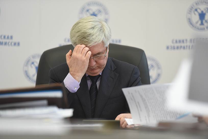 Председатель санкт-петербургской избирательной комиссии Виктор Панкевич