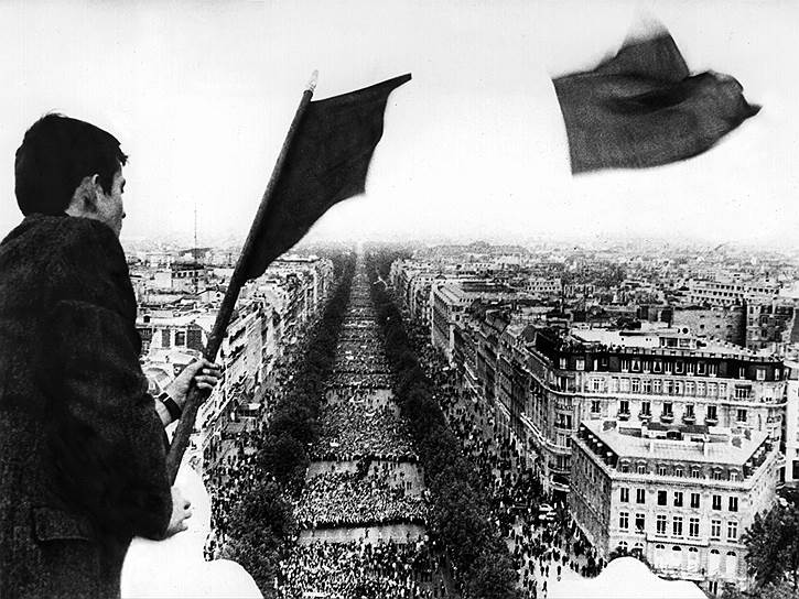 После студенческой забастовки 1968 года в Париже французский экспорт расцвел, а франк пришлось девальвировать