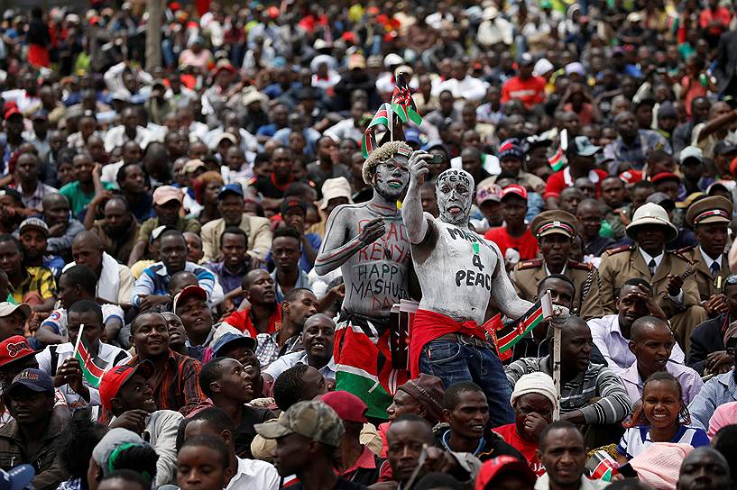 Найроби, Кения. Празднование Дня героев — национального праздника в память о борцах за независимость страны