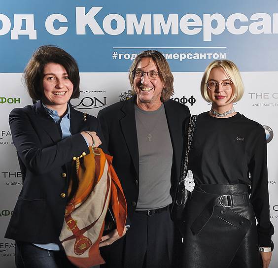 Слева направо: Ольга Карпова, ресторатор Андрей Зайцев и Светлана Харина 