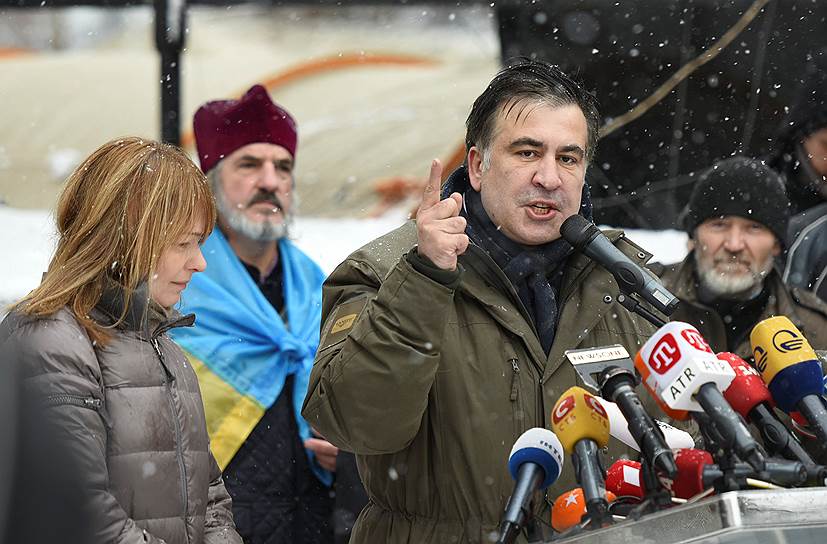 Бывший президент Грузии и экс-губернатор Одесской области Украины Михаил Саакашвили