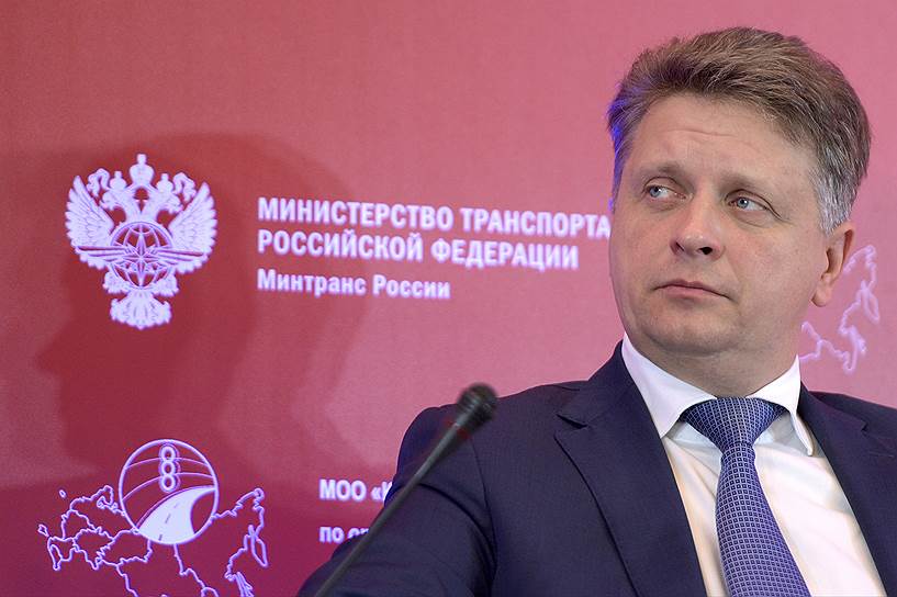Министр транспорта России  Максим Соколов 