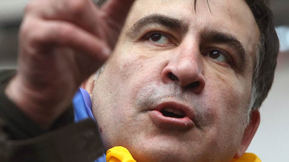 Михаил Саакашвили уверен, что Петр Порошенко скоро окажется в наручниках