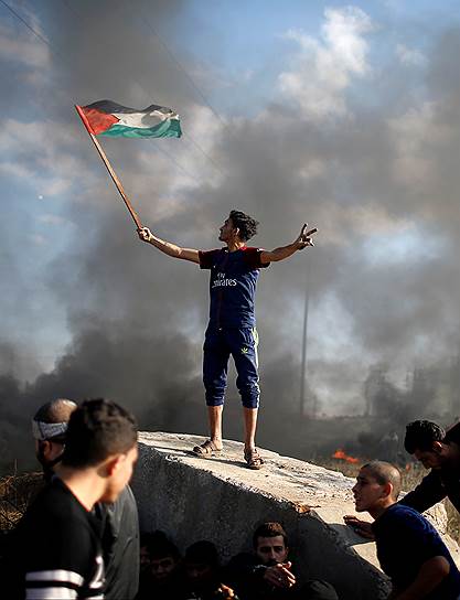 Сектор Газа. Палестинские власти объявили, что отказывается от посредничества США на мирных переговорах по палестино-израильскому урегулированию