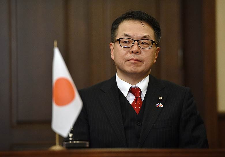 Министр торговли, экономики и промышленности Японии Хиросигэ Сэко 