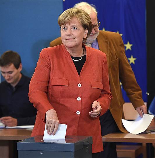 11 место. Федеральный канцлер Германии Ангела Меркель: 174,9 тыс. упоминаний
