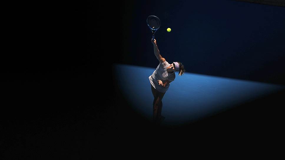 Как Мария Шарапова одержала первую победу в Australian Open