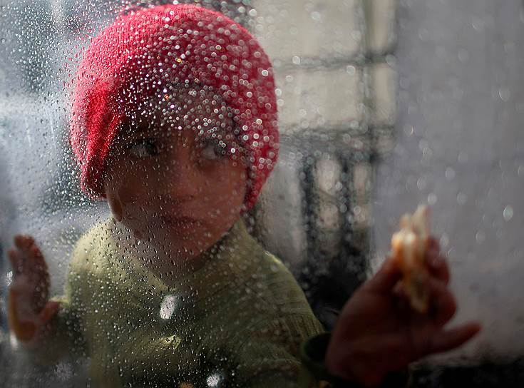 Газа, Палестина. Девочка в лагере беженцев