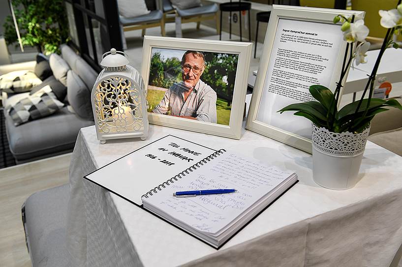 27 января 2018 года Ингвар Кампрад скончался в своем доме в Смоланде. Последние годы своей жизни он провел на родине