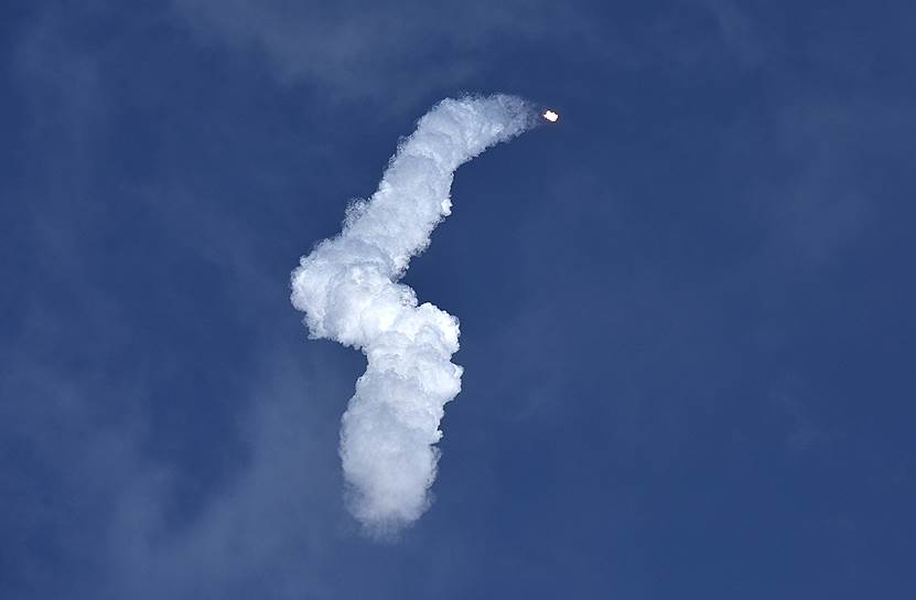SpaceX проводила испытания центрального блока Falcon Heavy ранее в мае 2017 года