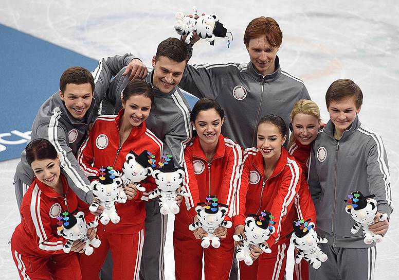 Олимпийские спортсмены из России