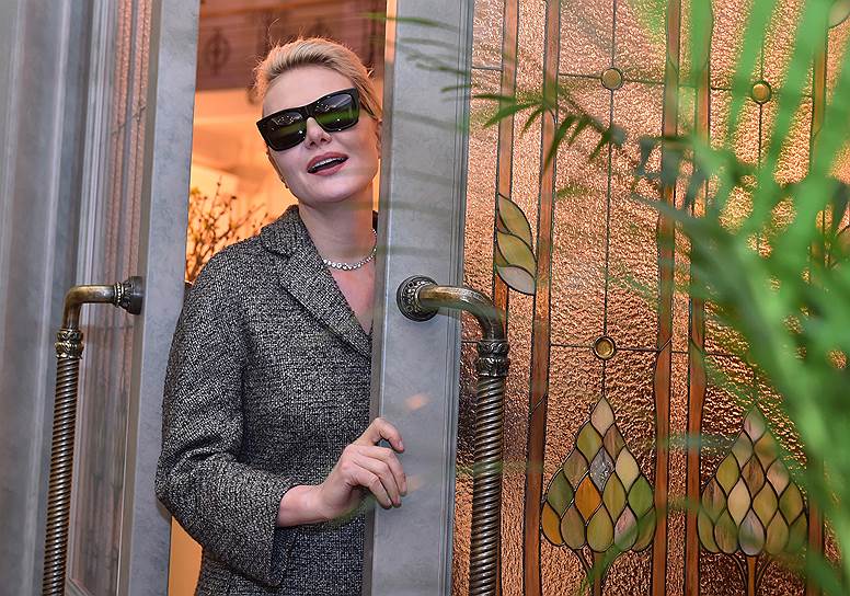 Актриса, режиссер Рената Литвинова во время церемонии открытия нового пространства BoscoCasa в Петровском пассаже