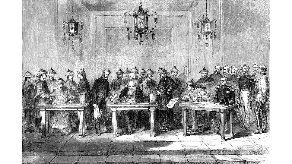 В 1858 год лорд Элгин подписал Тяньцзиньский договор о прекращении второй опиумной войны