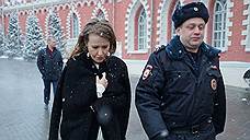 Инцидентом с Ксенией Собчак занимается полиция