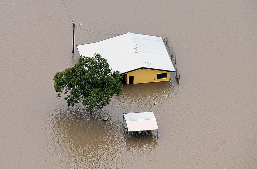 Ингем, Австралия. Наводнение в штате Квинсленд 