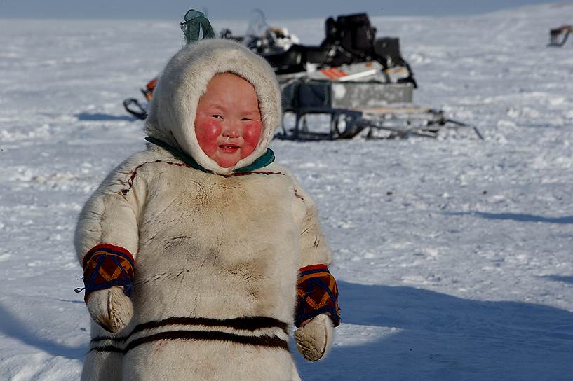 Нарьян-Мар, Россия. Ребенок из общины «Ямб То»
