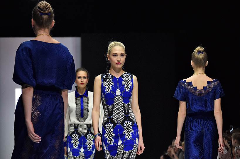 Показ коллекции бренда Olga Kunitsyna дизайнера Ольги Куницыной в рамках Moscow Fashion Week