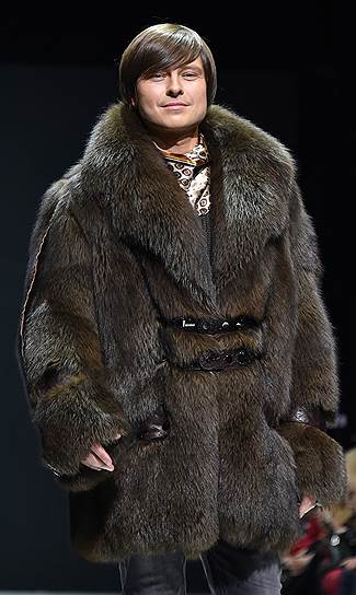 Показ коллекции бренда Duet Fur крымской меховой фабрики «Дуэт» в рамках Moscow Fashion Week