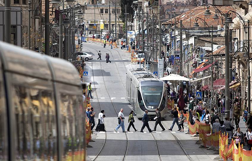 Иерусалимский скоростной трамвай строили шесть лет