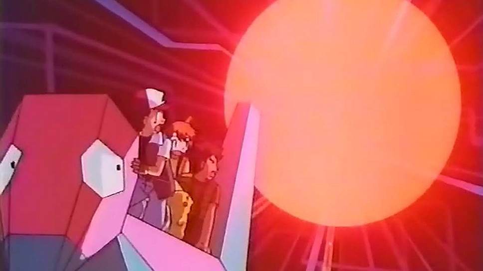 В декабре 1997 года после премьеры в Японии эпизода аниме-сериала «Покемон» под названием «Электрический солдат Поригон» серия была запрещена к показу во всех других странах. Резкое мелькание кадров с красными и синими цветами на 17 минуте вызывало у зрителей приступы эпилепсии