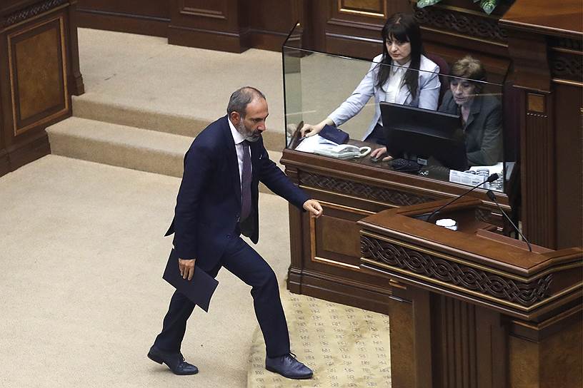 Новый премьер-министр Армении Никол Пашинян