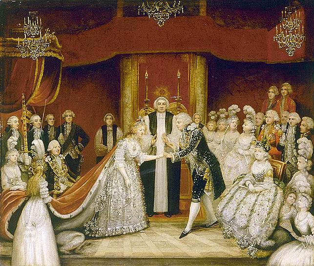 Скандалы в семье принца Уэльского Георга и принцессы Каролины Брауншвейгской начались прямо со свадьбы
