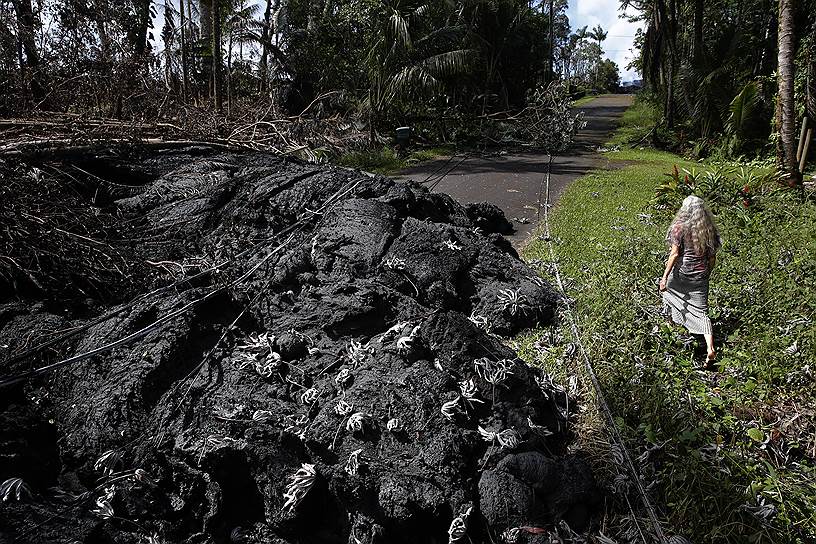 Эксперты считают, что извержение вулкана Кулауэа может длиться еще многие недели
