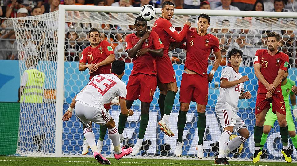 “Ъ” провел онлайн-трансляцию матча Иран—Португалия