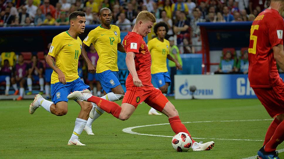 “Ъ” провел онлайн-трансляцию матча Бразилия—Бельгия