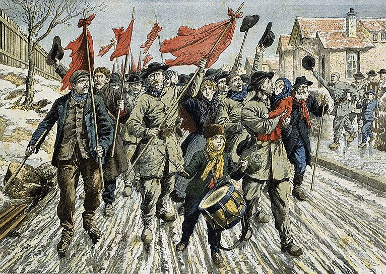 Начало ХХ века — пик забастовочного движения в Европе