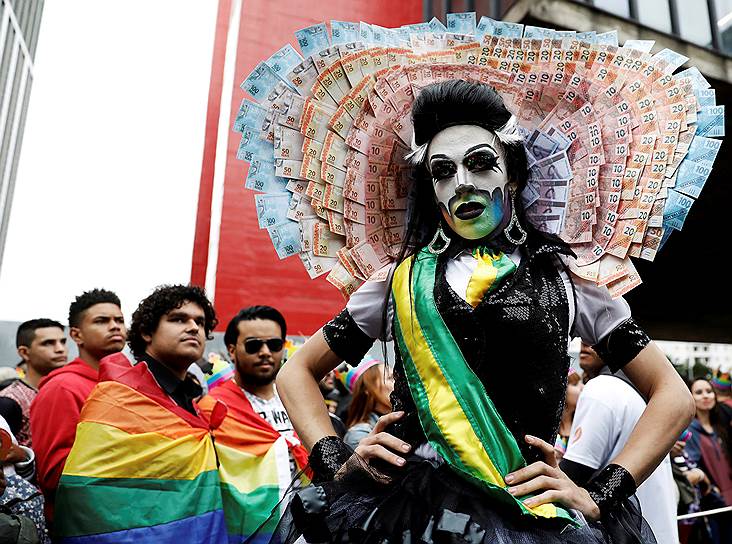 Сан-Паулу, Бразилия. Гей-парад