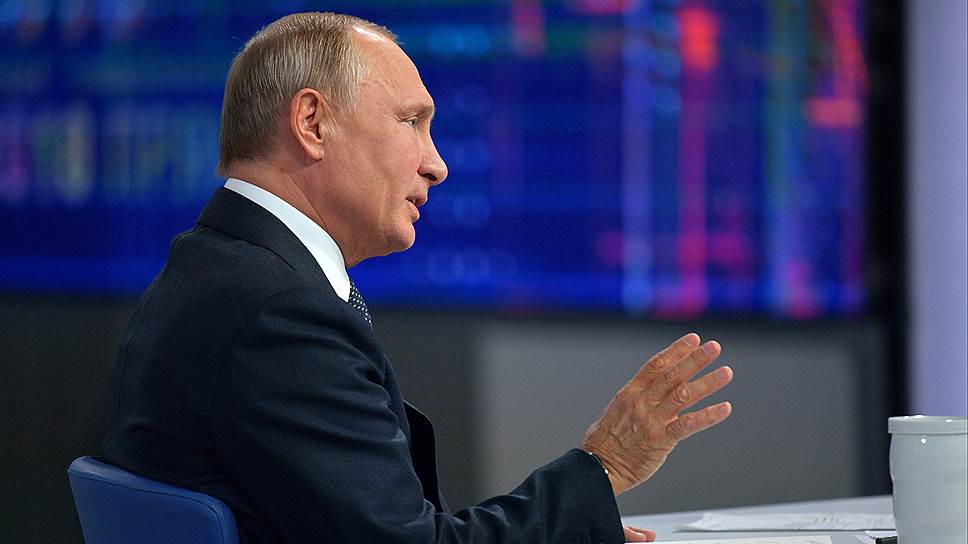 Онлайн-трансляция “Ъ”: как проходила прямая линия с Владимиром Путиным
