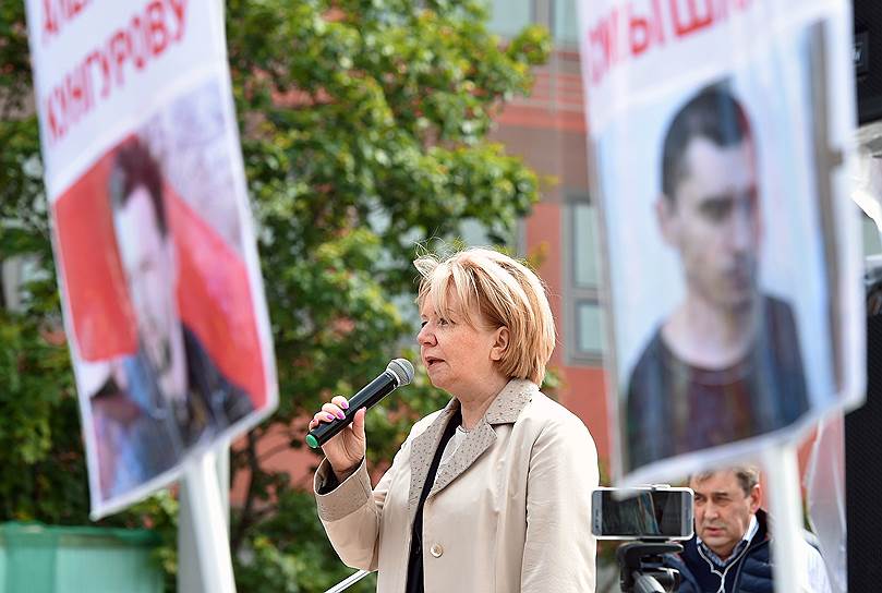 Председатель партии «Яблоко» Эмилия Слабунова