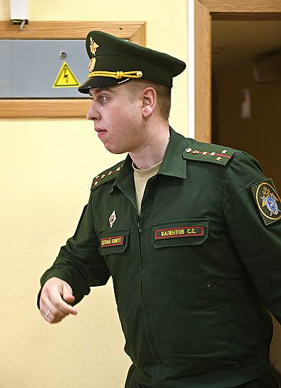 Следователь Военного следственного управления по Западному военному округу Сергей Валентов