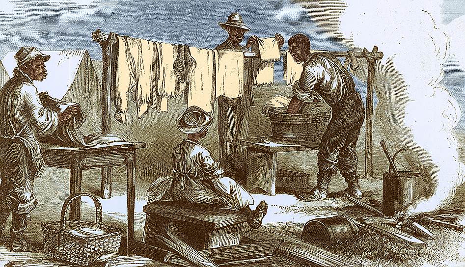 Афроамериканцы даже во времена рабства отличались повышенным вниманием к текстильной продукции