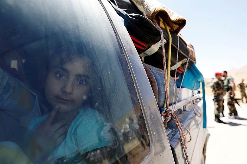 Каламун, Сирия. Возвращение сирийских беженцев из Ливана