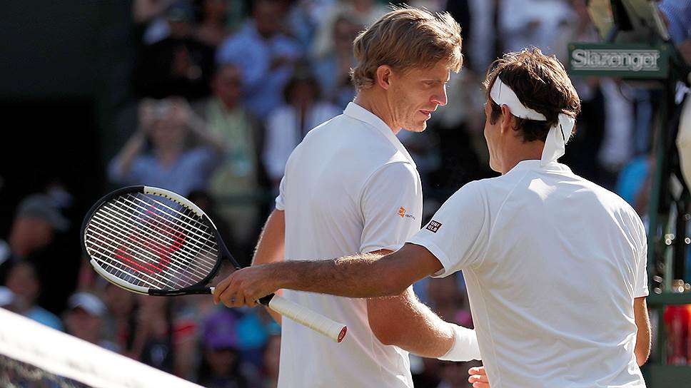 Как Кевин Андерсон обыграл Роджера Федерера на Wimbledon