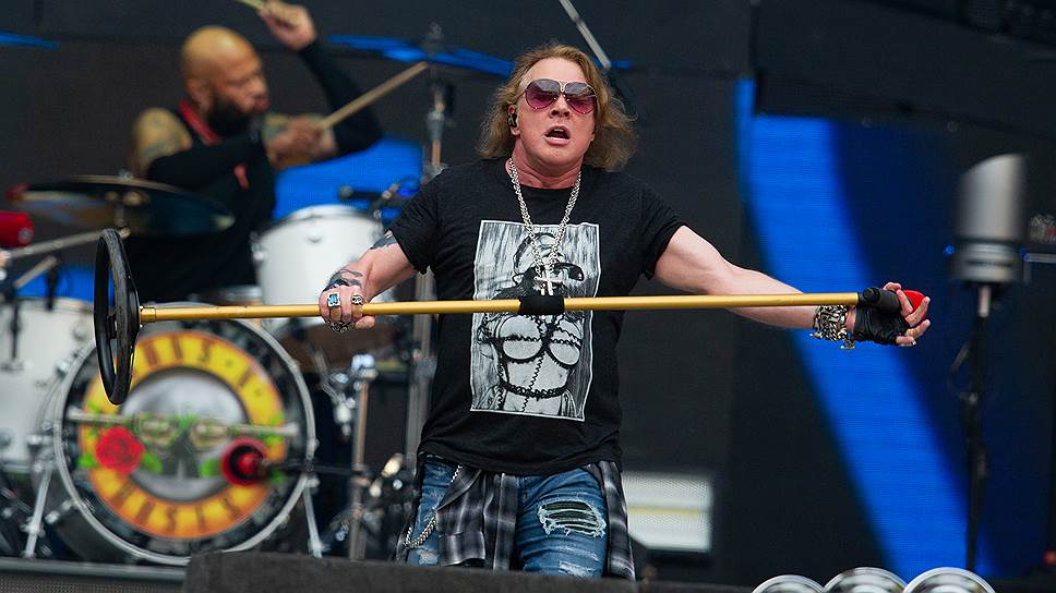Как Guns N`Roses сыграли в Москве в июле