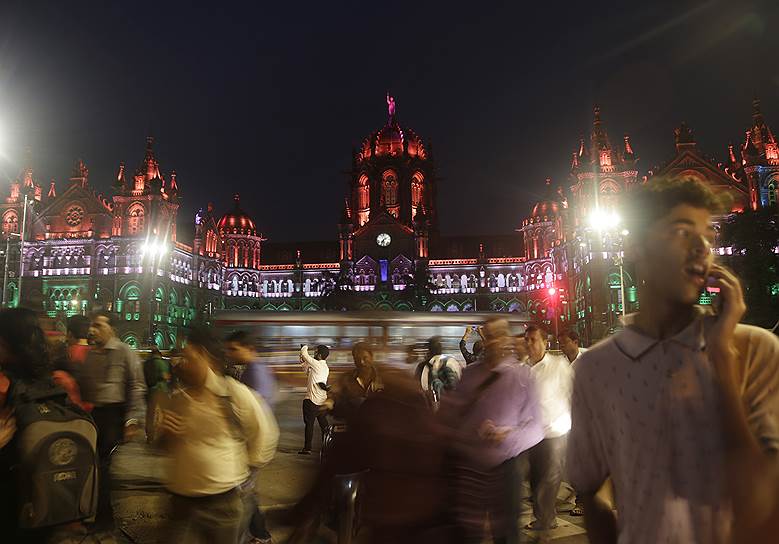 Мумбаи, Индия. Город накануне Дня независимости, который празднуется в стране 15 августа