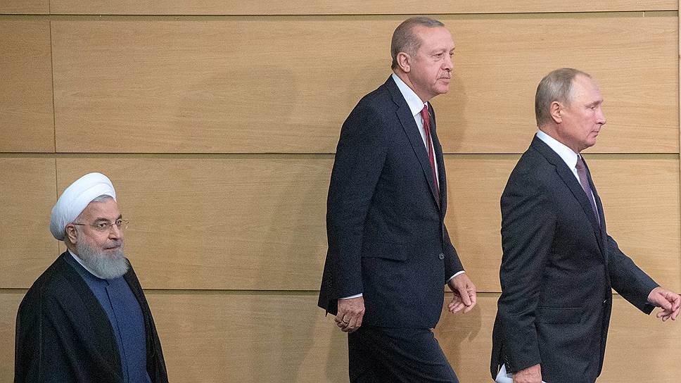 Президенты России, Турции и Ирана обсудили ситуацию в Идлибе