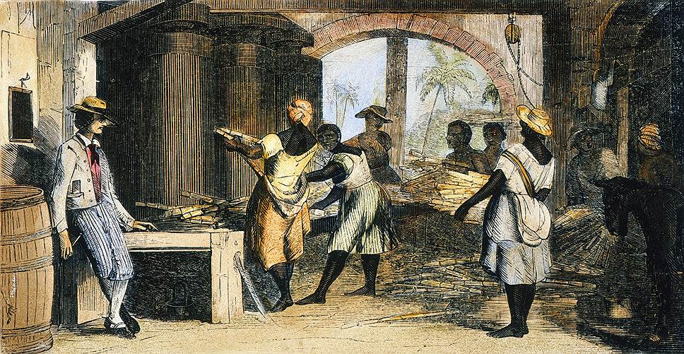 Острова Вест-Индии стали основой африканского рабства для сахарного богатства