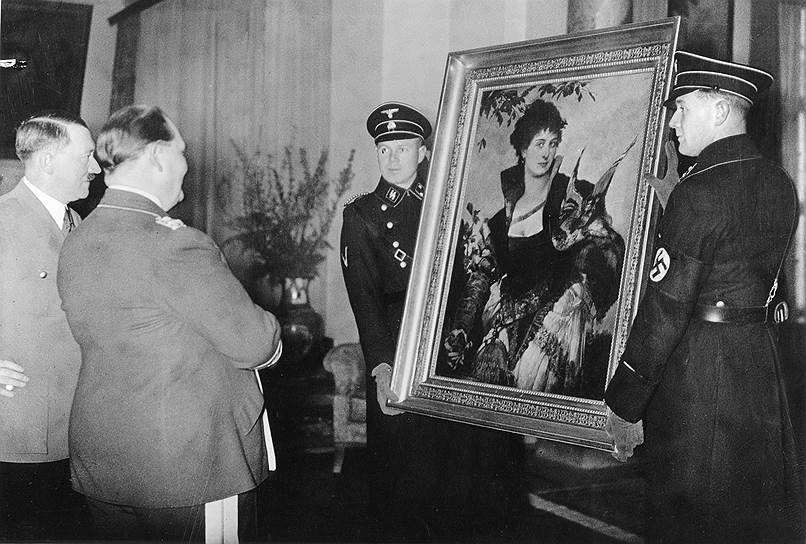 Гитлер и Геринг не только ценили прекрасное, но и имели большие возможности пополнять свои коллекции