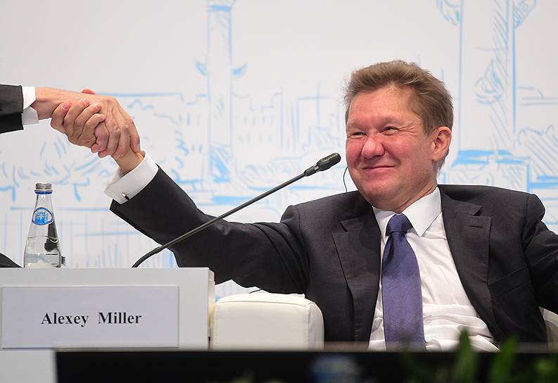 Руководитель «Газпрома» Алексей Миллер