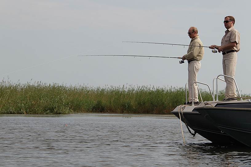 Астраханская область, август 2011 года. Рыбалка на Волге