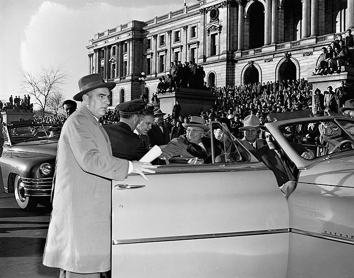 Президент США Гарри Трумэн два раза останавливал все движение в Вашингтоне