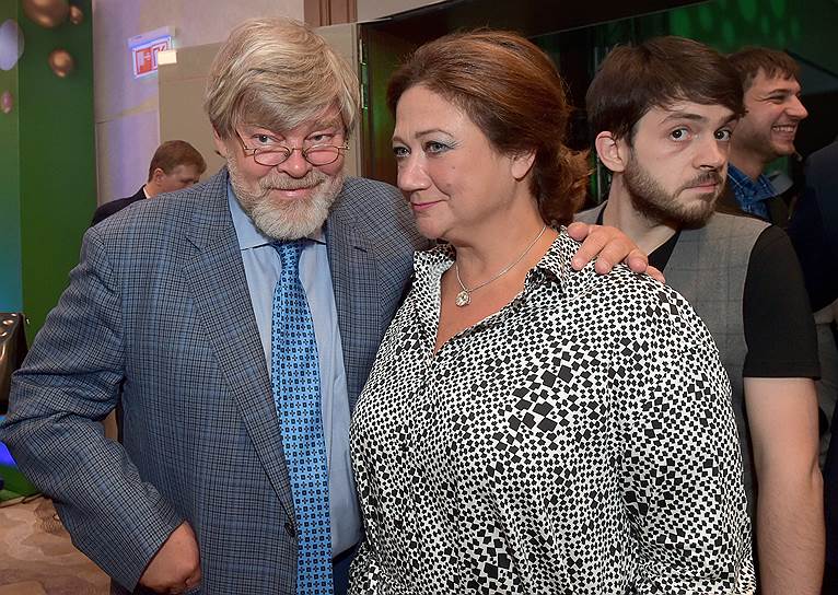 Владелец и главный редактор «Независимой газеты» Константин Ремчуков с супругой Еленой