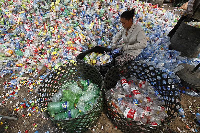 Китай долгое время был территорией, куда индустриальные страны экспортировали мусор, хотя и сам является крупным мусоропроизводителем