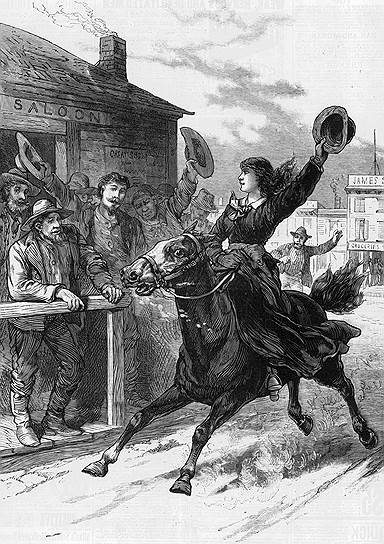 Королева бандитов Белль Старр стала самой известной бандиткой Америки благодаря десятицентовым романам